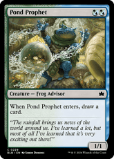 Profeta do Lago / Pond Prophet - Magic: The Gathering - MoxLand